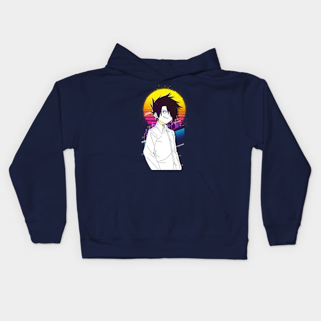 The Promised Neverland - Ray Kids Hoodie by 80sRetro